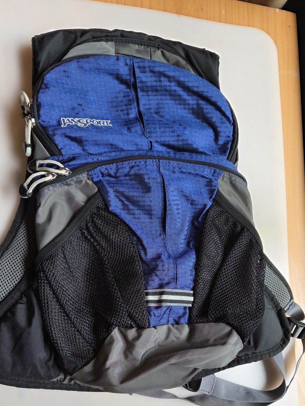 Jansport Hydration Royal Blue and Gray Everyday Backpack